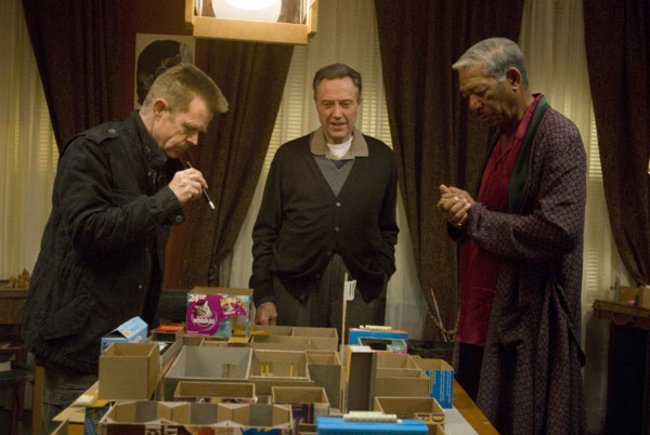 Roger (Christopher Walken), Charles (Morgan Freeman) und George (William H. Macy) haben einen Plan.