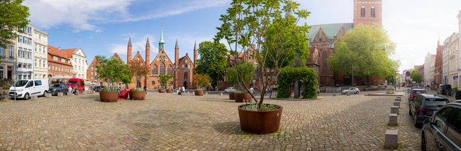 Der Lübecker Marktplatz ist in „Morden im Norden“ auch zu sehen. Der Lübecker Marktplatz ist in „Morden im Norden“ auch zu sehen.