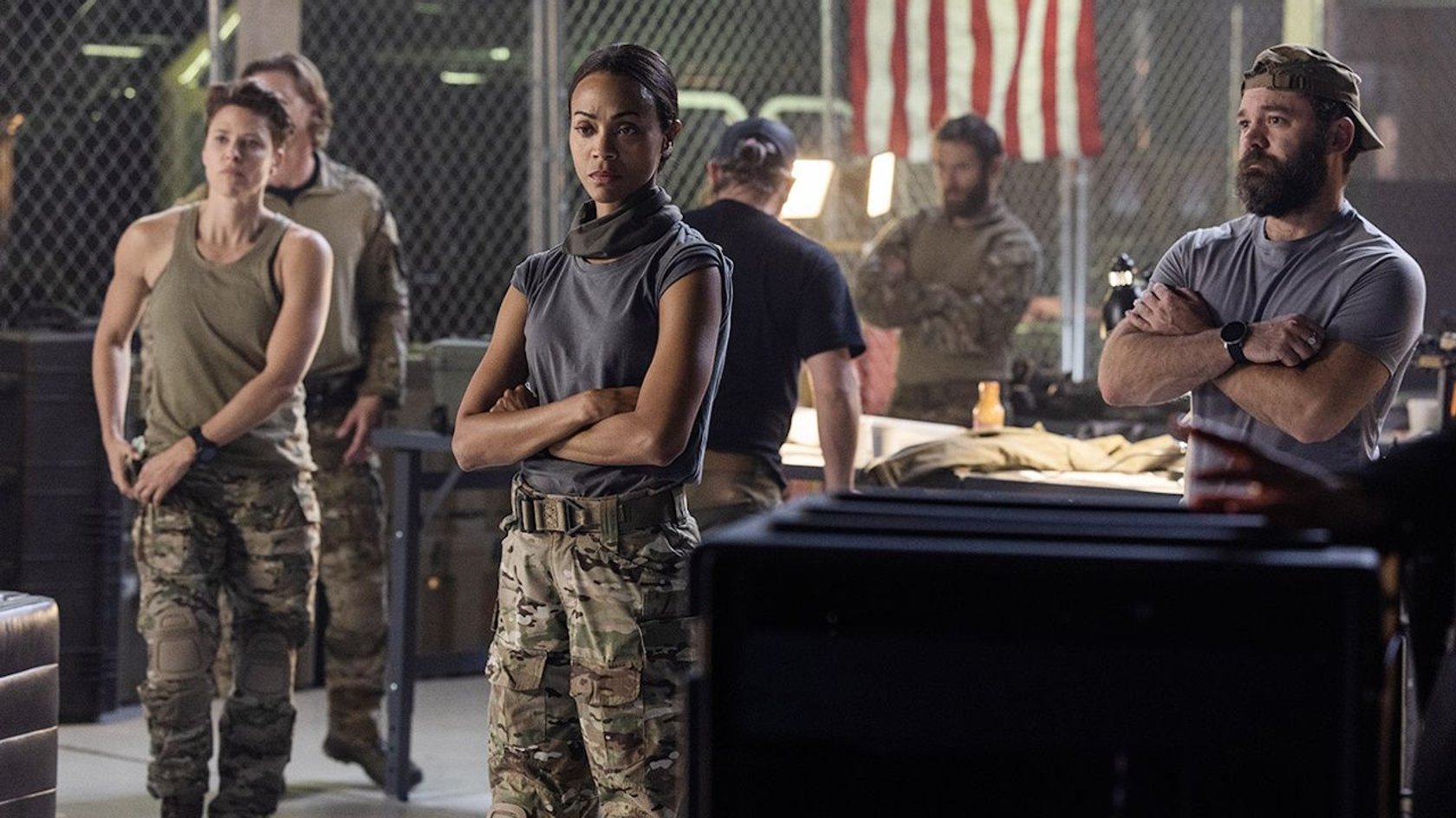 Zoe Saldana in „Special Ops: Lioness“ Zoe Saldana in „Special Ops: Lioness“