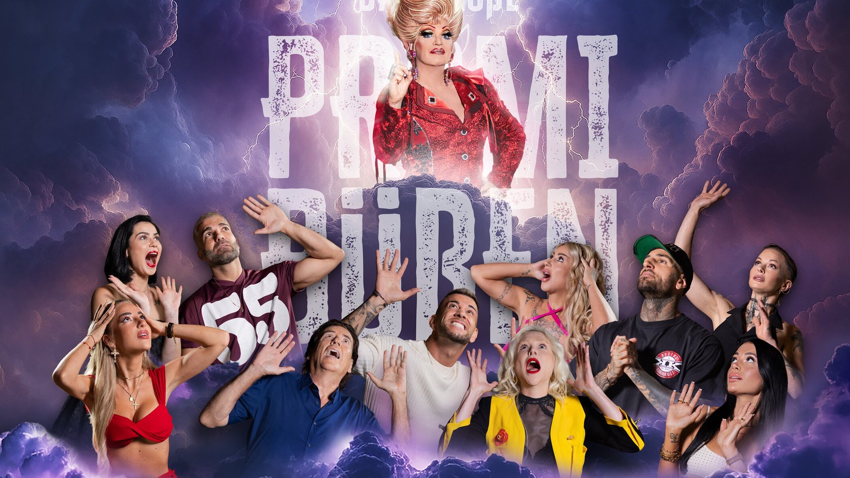 Das große Promi-Büßen Staffel: 4 mit den Personen: Emma Fernlund; Linda Braunberger; Rafi Rachek; Jörg Dahlmann; Serkan Yavuz; Bellydah Venosta; Theresia Fischer; Diogo Sangre; Vanessa Brahimi; Edith Stehfest; Olivia Jones Das große Promi-Büßen Staffel: 4 mit den Personen: Emma Fernlund; Linda Braunberger; Rafi Rachek; Jörg Dahlmann; Serkan Yavuz; Bellydah Venosta; Theresia Fischer; Diogo Sangre; Vanessa Brahimi; Edith Stehfest; Olivia Jones