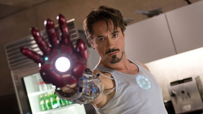 Robert Downey Jr. als Iron Man.