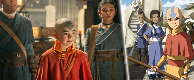 „Avatar“: Die Netflix-Charaktere im Vergleich zu den Original-Figuren aus „Herr der Elemente“ „Avatar“: Die Netflix-Charaktere im Vergleich zu den Original-Figuren aus „Herr der Elemente“