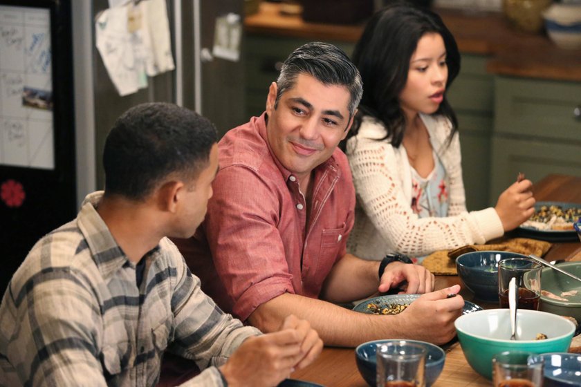 THE FOSTERS, l-r: Tom Williamson, Danny Nucci, Cierra Ramirez in Deja Vu Season 3, Episode 3, 2015. THE FOSTERS, l-r: Tom Williamson, Danny Nucci, Cierra Ramirez in Deja Vu Season 3, Episode 3, 2015.