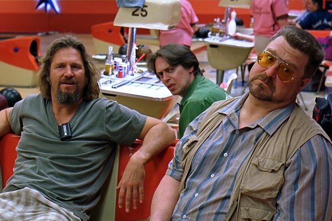 Der Dude (Jeff Bridges) und seine Freunde.