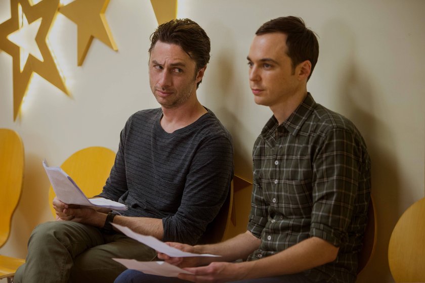 Zach Braff und Jim Parsons in "WISH I WAS HERE" Zach Braff und Jim Parsons in "WISH I WAS HERE"