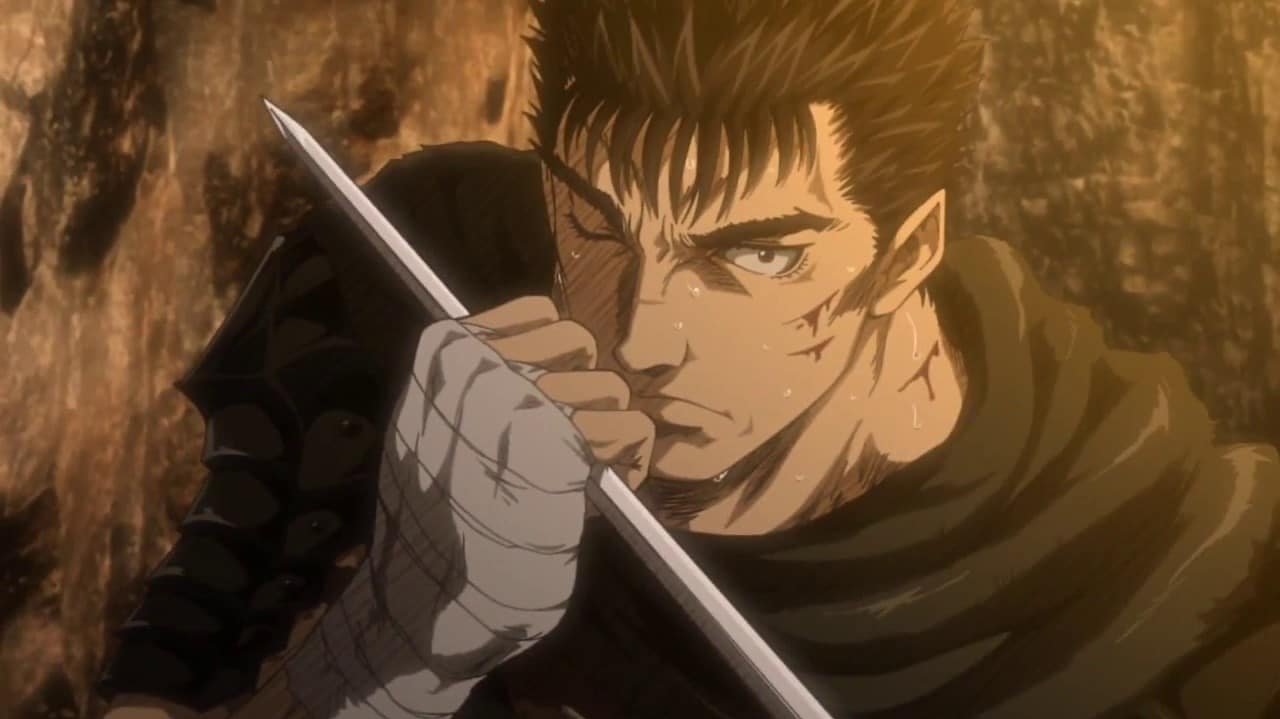 Guts aus „Beserk“. Guts aus „Beserk“.