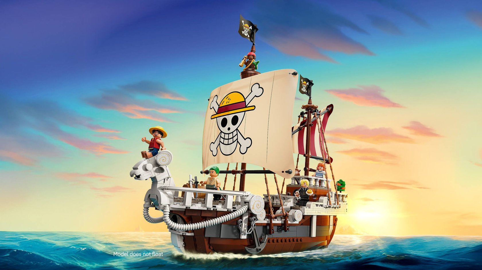 LEGO-Schiff Flying Lamb aus der Netflix-Serie One Piece, die auf dem gleichnamigen Anime basiert | 75639 LEGO-Schiff Flying Lamb aus der Netflix-Serie One Piece, die auf dem gleichnamigen Anime basiert | 75639