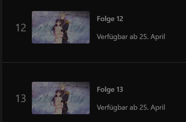 Netflix kündigt Folge 12 & 13 nun auch auf der Website an. Netflix kündigt Folge 12 & 13 nun auch auf der Website an.