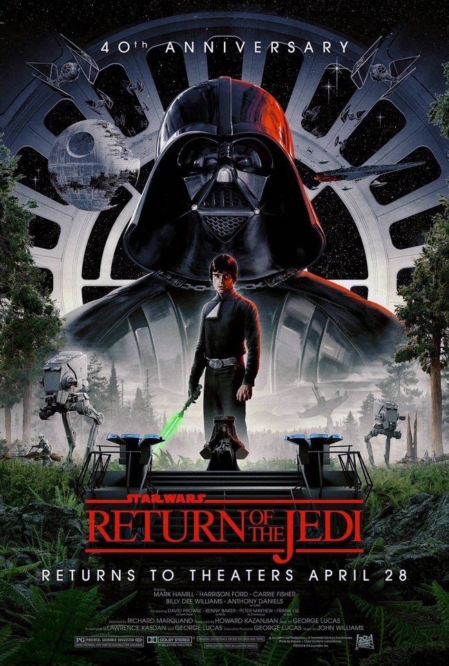 Star Wars Poster Rückkehr der Jedi-Ritter Star Wars Poster Rückkehr der Jedi-Ritter