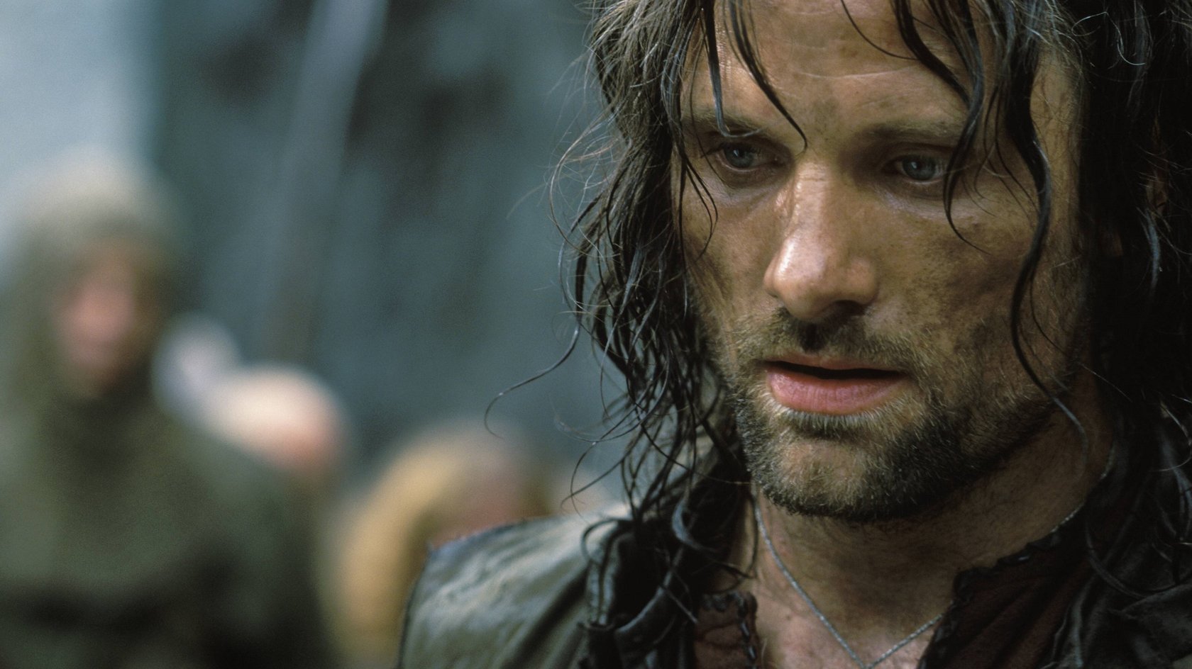 Viggo Mortensen in „Der Herr der Ringe: Die zwei Türme“. Viggo Mortensen in „Der Herr der Ringe: Die zwei Türme“.