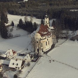 Bavaria - Traumreise durch Bayern / Steingaden, Wieskirche Poster