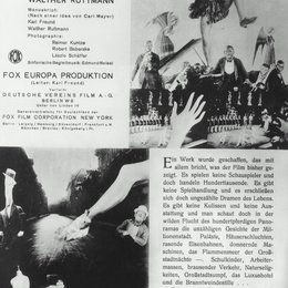 Berlin 1927, Symphonie einer Großstadt Poster