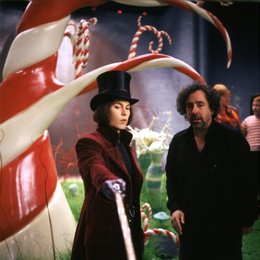 Charlie und die Schokoladenfabrik / Johnny Depp / Tim Burton / Set Poster