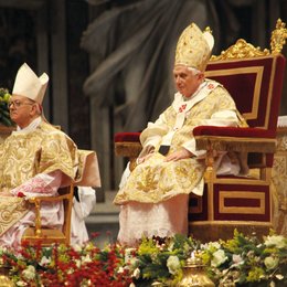 Francesco und der Papst / Joseph Ratzinger Poster