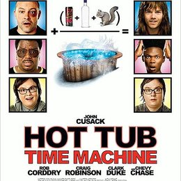 Hot Tub - Der Whirlpool... ist 'ne verdammte Zeitmaschine! / Hot Tub - Der Whirlpool... ist ne verdammte Zeitmaschine! / Hot Tub - Zurück in die '80s / Hot Tub Time Machine Poster