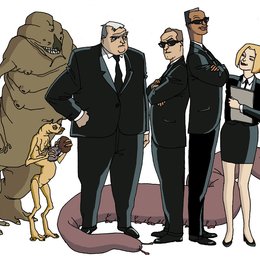 Men in Black - Die Serie, Teil 1 / Zeichentrickfiguren Poster