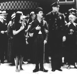 Moderne Zeiten / Paulette Goddard / Charlie Chaplin Poster