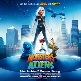 Monsters vs. Aliens / Monsters vs Aliens Poster