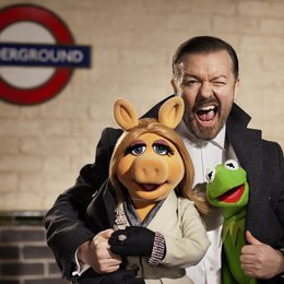 Muppets Most Wanted / Ricky Gervais Poster