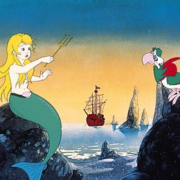 Pepolino und der Schatz der Meerjungfrauen / Zeichentrickfiguren Poster