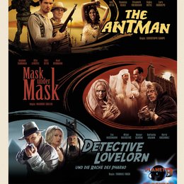 Planet B - The Antman / Planet B - Detective Lovelorn und die Rache des Pharao / Planet B - Mask Under Mask / Planet B Trilogie Poster