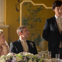 Sherlock: Im Zeichen der Drei / Benedict Cumberbatch / Martin Freeman / Amanda Abbington Poster