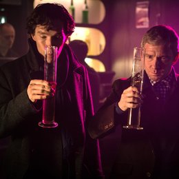 Sherlock: Im Zeichen der Drei / Benedict Cumberbatch / Martin Freeman Poster