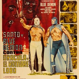 Santo und Blue Demon gegen Dracula und Werwolf Poster