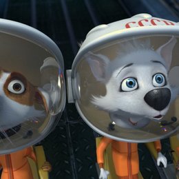 Space Dogs 3D Poster