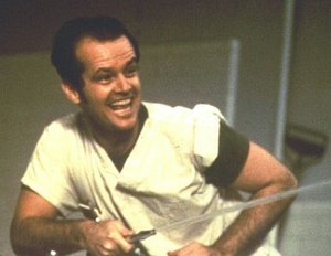 Jack Nicholson fliegt übers Kuckucksnest Jack Nicholson fliegt übers Kuckucksnest