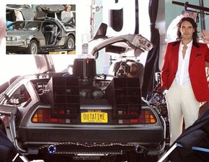 "Zurück in die Zukunft"-DeLorean fährt wieder "Zurück in die Zukunft"-DeLorean fährt wieder