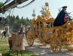 Bei den Dreharbeiten zu "Ludwig II." Bei den Dreharbeiten zu "Ludwig II."
