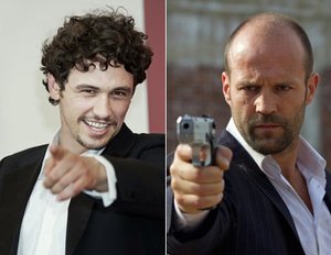 James Franco legt sich mit Jason Statham an James Franco legt sich mit Jason Statham an