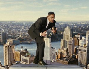 Will Smith schwimmt mit Manhattan übers Meer Will Smith schwimmt mit Manhattan übers Meer