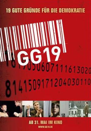 GG 19 - 19 gute Gründe für die Demokratie GG 19 - 19 gute Gründe für die Demokratie Poster