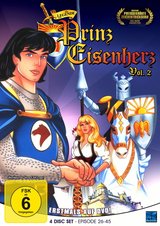 Die Legende von Prinz Eisenherz - Volume 2, Folge 26 - 45 (4 Discs) Poster