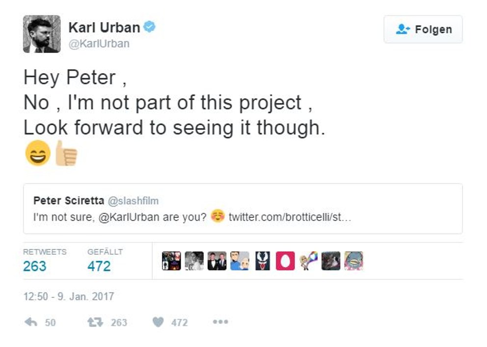 Karl Urban Twitter Pacific Rim 2