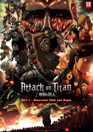 Attack on Titan - Feuerroter Pfeil & Bogen Attack on Titan - Feuerroter Pfeil & Bogen