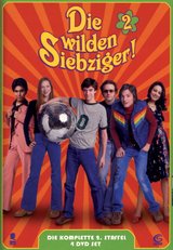 Die wilden Siebziger - Die komplette 2. Staffel (5 DVDs) Poster