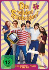 Die wilden Siebziger - Die komplette 7. Staffel (4 DVDs) Poster