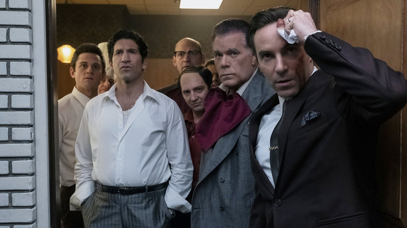 Die Mafia-Familie der Sopranos mit Star-Besetzung.