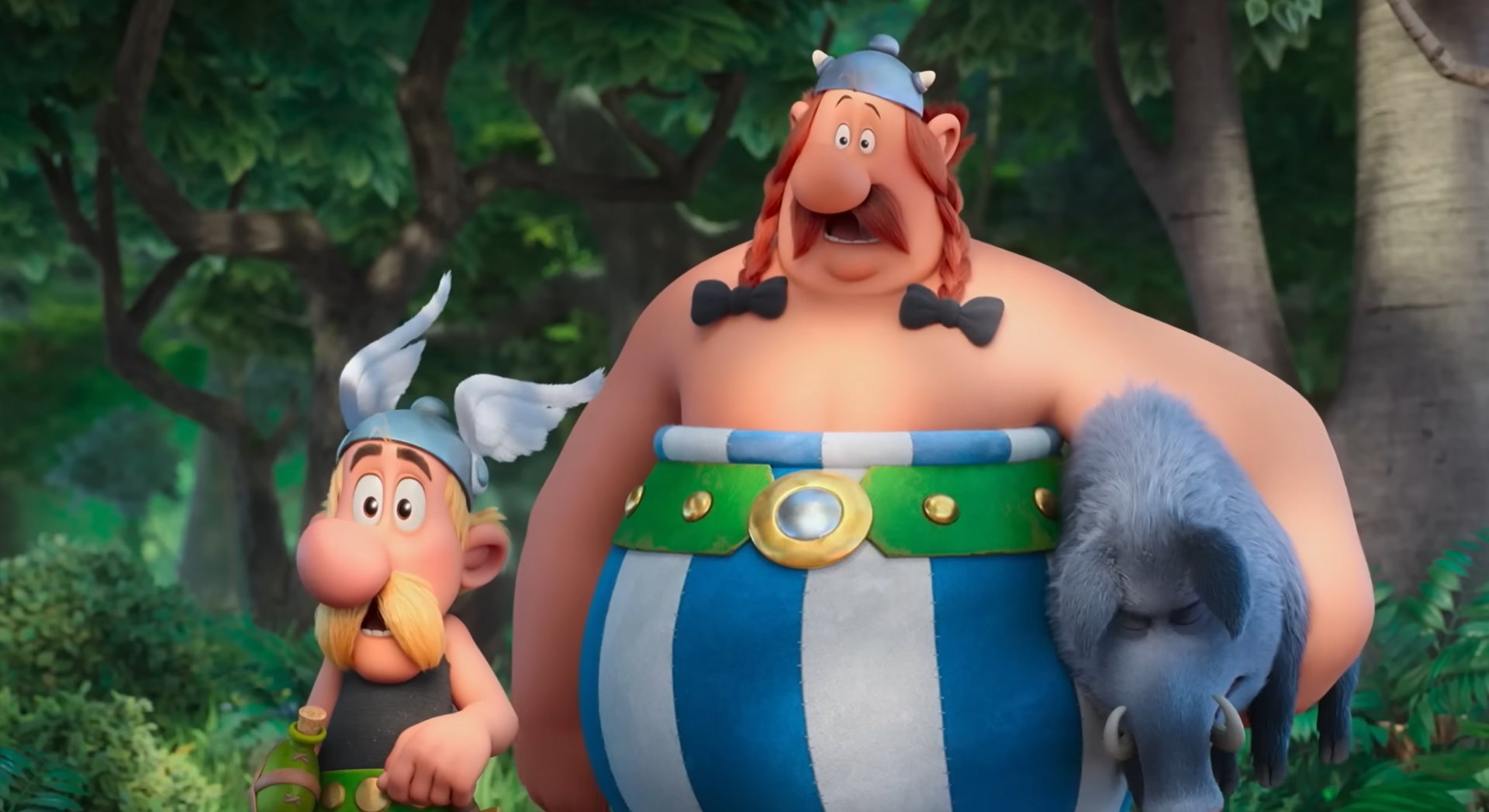 Asterix und Obelix müssen im ersten Trailer zum neuen Kinofilm als Kinder ihr Dorf retten