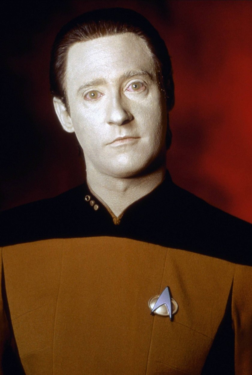 Brent Spiner Characters: Lt. Commander Data Television: Star Trek: The Next Generation TV-SERIE Usa 1987-1994, 26 September 1987 Star Trek - Die nnchste Generation Star Trek: The Next Generation, TV-Serie USA 1987-1994 Brent Spiner als Lt. Commander Data / Science Fiction, TNG, Android, Computer, Menschmaschine, Roboter, Das nnchste Jahrhundert / ------- WICHTIG: Nutzung nur bei Filmtitelnennung und/oder in Zusammenhang mit Berichterstattung ber diesen Film --- IMPORTANT: To be used solely for coverage of this specific motion picture PUBLICATIONxINxGERxSUIxAUTxONLY Copyright: MaryxEvansxAFxArchivexParamount 12468632 editorial use only