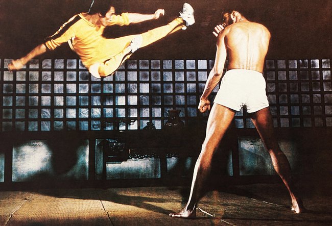 Bruce Lee und Kareem Abdul-Jabbar