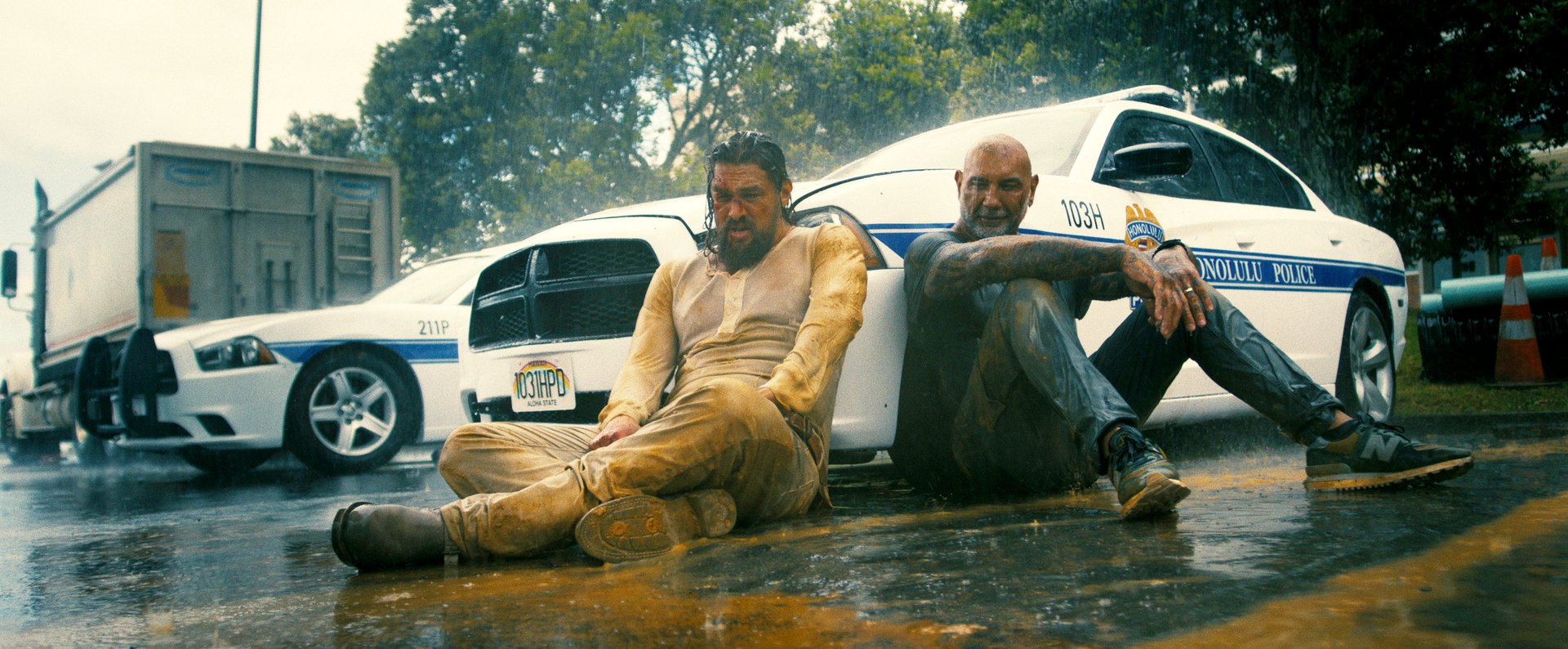 „Hauen mächtig rein“: Jason Momoa & Dave Bautista zielen jetzt mit neuem Actionkracher auf die Amazon-Spitze