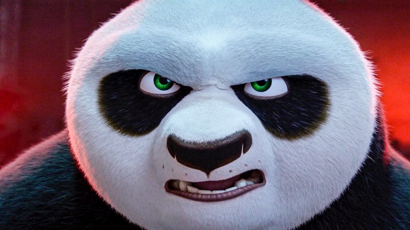 Szene aus „Kung Fu Panda 4“.