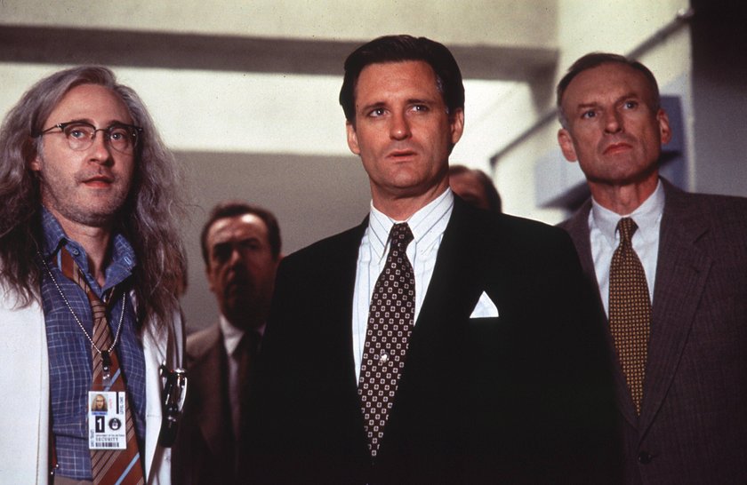 Film Still from Independence Day Brent Spiner, Bill Pullman, James Rebhorn © 1996 20th Century Fox Photo Credit: Claudette Barius PUBLICATIONxINxGERxSUIxAUTxONLY 31042492  