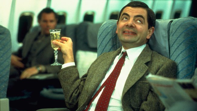 Mr. Bean (Rowan Atkinson) reist in die USA.