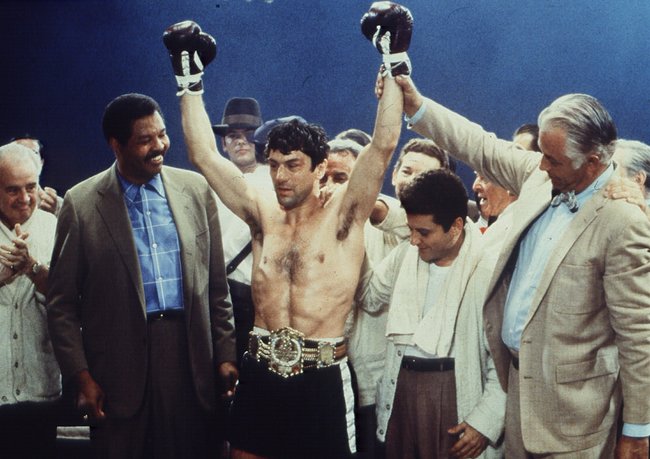 Für Boxer Jake LaMotta (Robert De Niro) liegen Sieg und Niederlage nah beieinander.