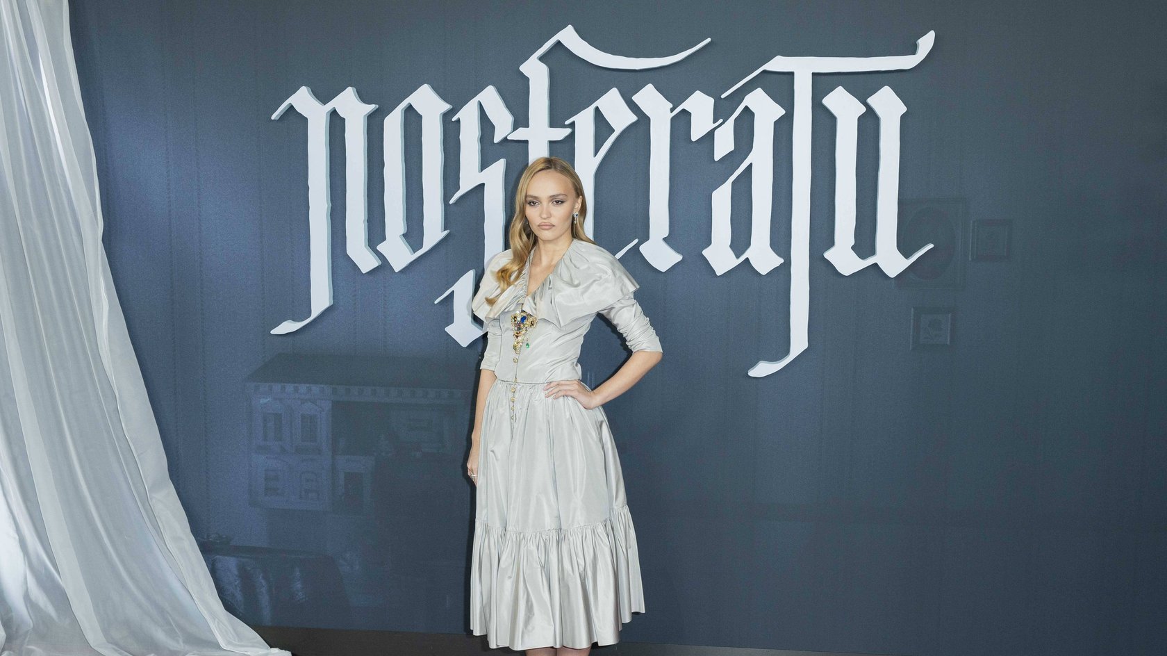 Lily-Rose Depp bei der „Nosferatur” Premiere in London